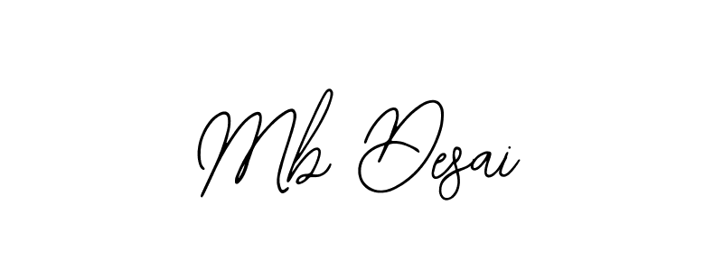 if you are searching for the best signature style for your name Mb Desai. so please give up your signature search. here we have designed multiple signature styles  using Bearetta-2O07w. Mb Desai signature style 12 images and pictures png