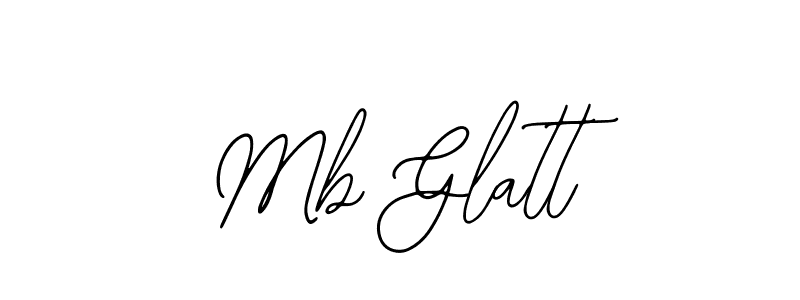 Once you've used our free online signature maker to create your best signature Bearetta-2O07w style, it's time to enjoy all of the benefits that Mb Glatt name signing documents. Mb Glatt signature style 12 images and pictures png