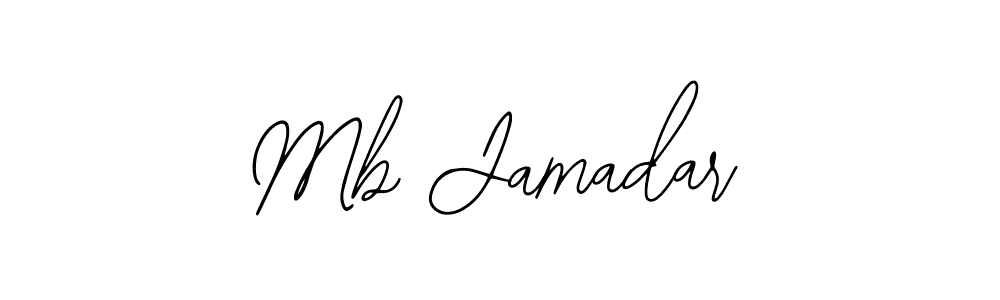 Create a beautiful signature design for name Mb Jamadar. With this signature (Bearetta-2O07w) fonts, you can make a handwritten signature for free. Mb Jamadar signature style 12 images and pictures png