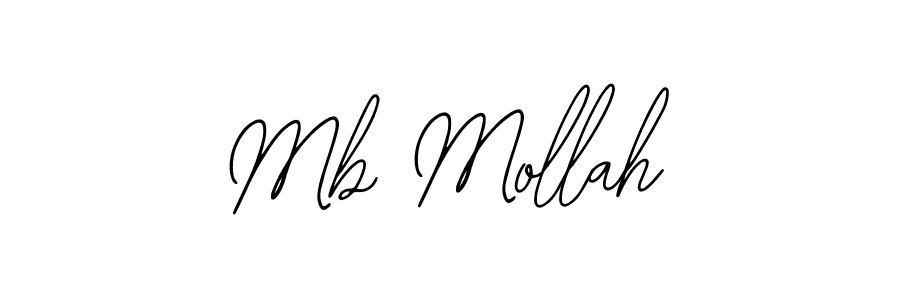 The best way (Bearetta-2O07w) to make a short signature is to pick only two or three words in your name. The name Mb Mollah include a total of six letters. For converting this name. Mb Mollah signature style 12 images and pictures png