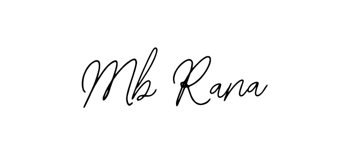 It looks lik you need a new signature style for name Mb Rana. Design unique handwritten (Bearetta-2O07w) signature with our free signature maker in just a few clicks. Mb Rana signature style 12 images and pictures png