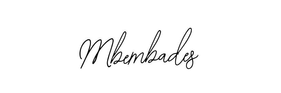 Mbembades stylish signature style. Best Handwritten Sign (Bearetta-2O07w) for my name. Handwritten Signature Collection Ideas for my name Mbembades. Mbembades signature style 12 images and pictures png