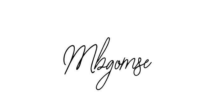 Also You can easily find your signature by using the search form. We will create Mbgomse name handwritten signature images for you free of cost using Bearetta-2O07w sign style. Mbgomse signature style 12 images and pictures png