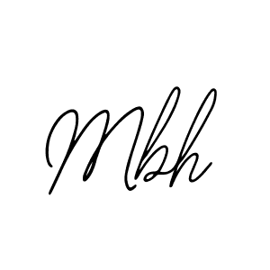 Mbh stylish signature style. Best Handwritten Sign (Bearetta-2O07w) for my name. Handwritten Signature Collection Ideas for my name Mbh. Mbh signature style 12 images and pictures png