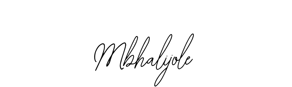 Design your own signature with our free online signature maker. With this signature software, you can create a handwritten (Bearetta-2O07w) signature for name Mbhalijole. Mbhalijole signature style 12 images and pictures png