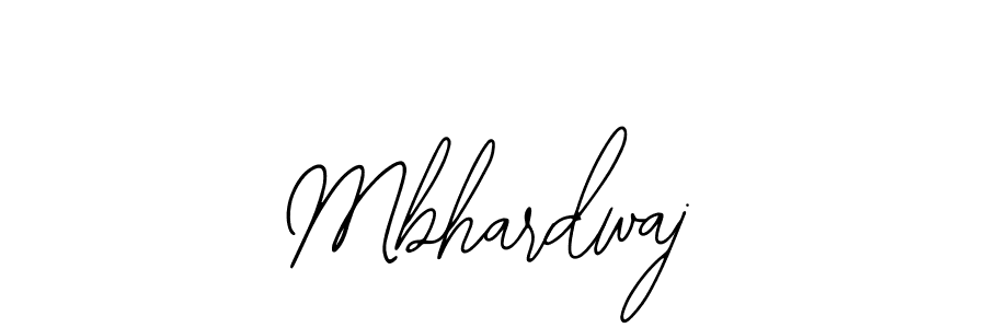 The best way (Bearetta-2O07w) to make a short signature is to pick only two or three words in your name. The name Mbhardwaj include a total of six letters. For converting this name. Mbhardwaj signature style 12 images and pictures png