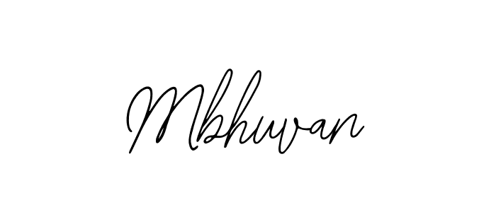It looks lik you need a new signature style for name Mbhuvan. Design unique handwritten (Bearetta-2O07w) signature with our free signature maker in just a few clicks. Mbhuvan signature style 12 images and pictures png