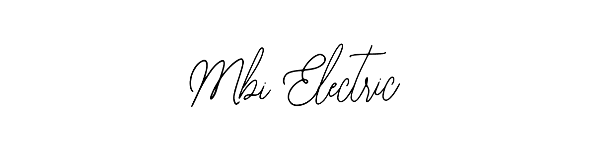 It looks lik you need a new signature style for name Mbi Electric. Design unique handwritten (Bearetta-2O07w) signature with our free signature maker in just a few clicks. Mbi Electric signature style 12 images and pictures png