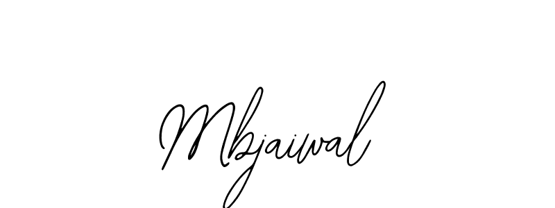 How to Draw Mbjaiwal signature style? Bearetta-2O07w is a latest design signature styles for name Mbjaiwal. Mbjaiwal signature style 12 images and pictures png