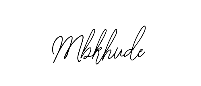 Mbkhude stylish signature style. Best Handwritten Sign (Bearetta-2O07w) for my name. Handwritten Signature Collection Ideas for my name Mbkhude. Mbkhude signature style 12 images and pictures png