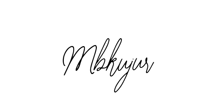 How to make Mbkujur name signature. Use Bearetta-2O07w style for creating short signs online. This is the latest handwritten sign. Mbkujur signature style 12 images and pictures png