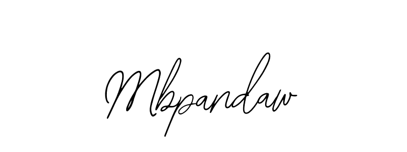 Also You can easily find your signature by using the search form. We will create Mbpandaw name handwritten signature images for you free of cost using Bearetta-2O07w sign style. Mbpandaw signature style 12 images and pictures png