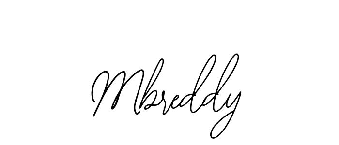 Make a beautiful signature design for name Mbreddy. With this signature (Bearetta-2O07w) style, you can create a handwritten signature for free. Mbreddy signature style 12 images and pictures png