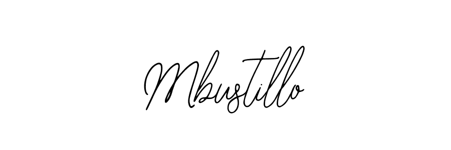 Make a beautiful signature design for name Mbustillo. With this signature (Bearetta-2O07w) style, you can create a handwritten signature for free. Mbustillo signature style 12 images and pictures png