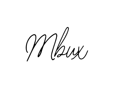 Also we have Mbux name is the best signature style. Create professional handwritten signature collection using Bearetta-2O07w autograph style. Mbux signature style 12 images and pictures png