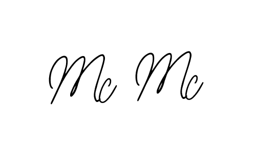It looks lik you need a new signature style for name Mc Mc. Design unique handwritten (Bearetta-2O07w) signature with our free signature maker in just a few clicks. Mc Mc signature style 12 images and pictures png
