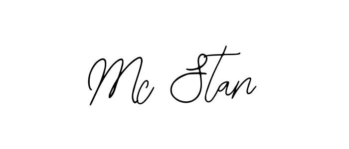 Create a beautiful signature design for name Mc Stan. With this signature (Bearetta-2O07w) fonts, you can make a handwritten signature for free. Mc Stan signature style 12 images and pictures png