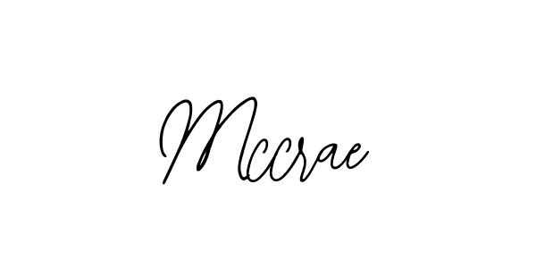 How to make Mccrae name signature. Use Bearetta-2O07w style for creating short signs online. This is the latest handwritten sign. Mccrae signature style 12 images and pictures png