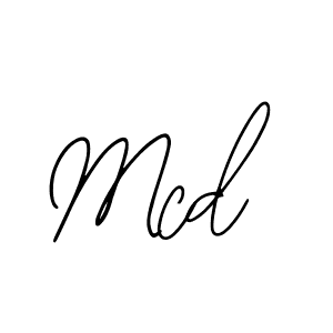 Create a beautiful signature design for name Mcd. With this signature (Bearetta-2O07w) fonts, you can make a handwritten signature for free. Mcd signature style 12 images and pictures png