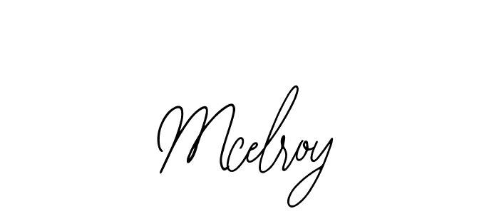 Make a beautiful signature design for name Mcelroy. With this signature (Bearetta-2O07w) style, you can create a handwritten signature for free. Mcelroy signature style 12 images and pictures png