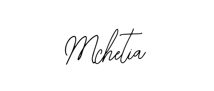 Design your own signature with our free online signature maker. With this signature software, you can create a handwritten (Bearetta-2O07w) signature for name Mchetia. Mchetia signature style 12 images and pictures png