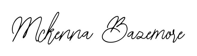 You should practise on your own different ways (Bearetta-2O07w) to write your name (Mckenna Bazemore) in signature. Don't let someone else do it for you. Mckenna Bazemore signature style 12 images and pictures png
