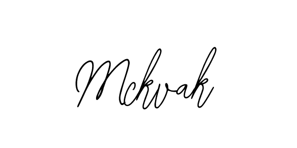 Design your own signature with our free online signature maker. With this signature software, you can create a handwritten (Bearetta-2O07w) signature for name Mckvak. Mckvak signature style 12 images and pictures png