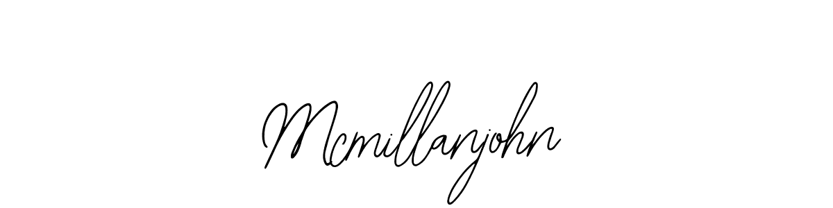 Make a beautiful signature design for name Mcmillanjohn. With this signature (Bearetta-2O07w) style, you can create a handwritten signature for free. Mcmillanjohn signature style 12 images and pictures png