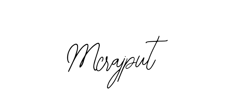 You should practise on your own different ways (Bearetta-2O07w) to write your name (Mcrajput) in signature. don't let someone else do it for you. Mcrajput signature style 12 images and pictures png