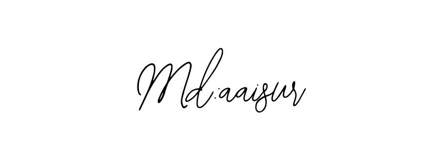 Use a signature maker to create a handwritten signature online. With this signature software, you can design (Bearetta-2O07w) your own signature for name Md:aaisur. Md:aaisur signature style 12 images and pictures png