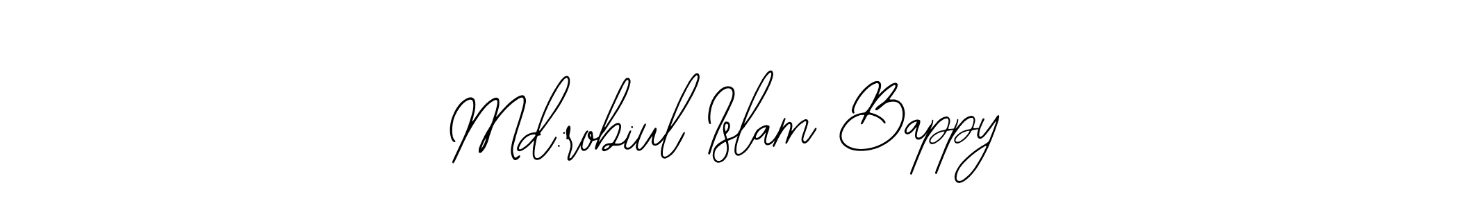 Make a beautiful signature design for name Md:robiul Islam Bappy. With this signature (Bearetta-2O07w) style, you can create a handwritten signature for free. Md:robiul Islam Bappy signature style 12 images and pictures png