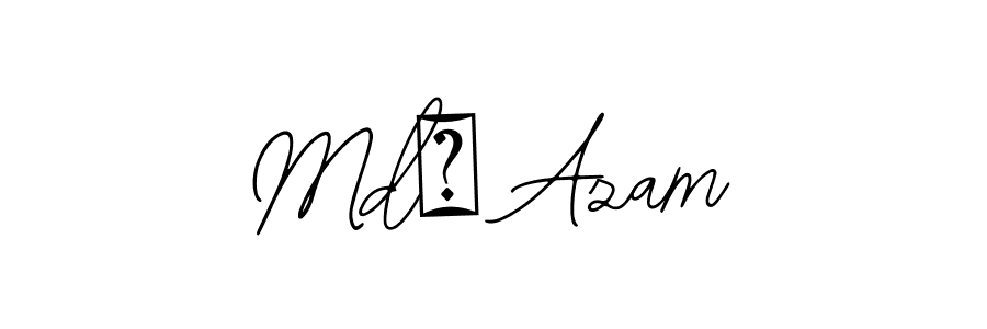 Make a beautiful signature design for name Md۔ Azam. Use this online signature maker to create a handwritten signature for free. Md۔ Azam signature style 12 images and pictures png