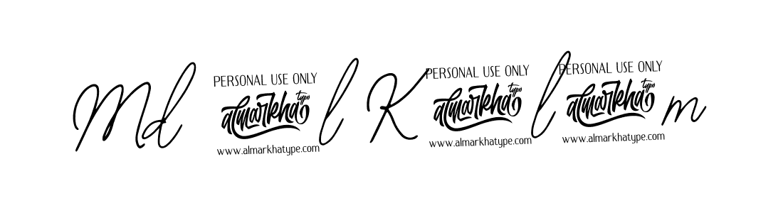 Design your own signature with our free online signature maker. With this signature software, you can create a handwritten (Bearetta-2O07w) signature for name Md @l K@l@m. Md @l K@l@m signature style 12 images and pictures png