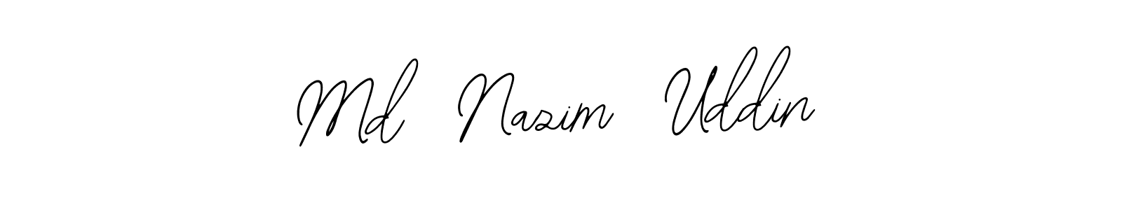 Also we have Md  Nazim  Uddin name is the best signature style. Create professional handwritten signature collection using Bearetta-2O07w autograph style. Md  Nazim  Uddin signature style 12 images and pictures png