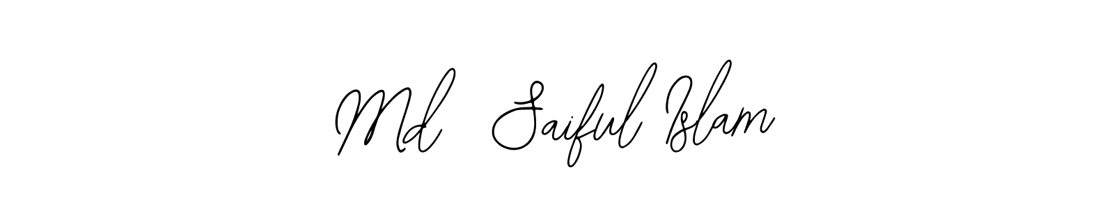 Bearetta-2O07w is a professional signature style that is perfect for those who want to add a touch of class to their signature. It is also a great choice for those who want to make their signature more unique. Get Md  Saiful Islam name to fancy signature for free. Md  Saiful Islam signature style 12 images and pictures png
