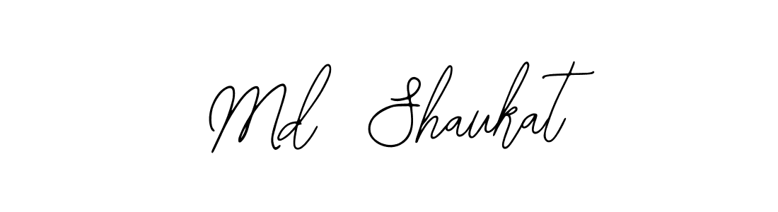 Best and Professional Signature Style for Md  Shaukat. Bearetta-2O07w Best Signature Style Collection. Md  Shaukat signature style 12 images and pictures png