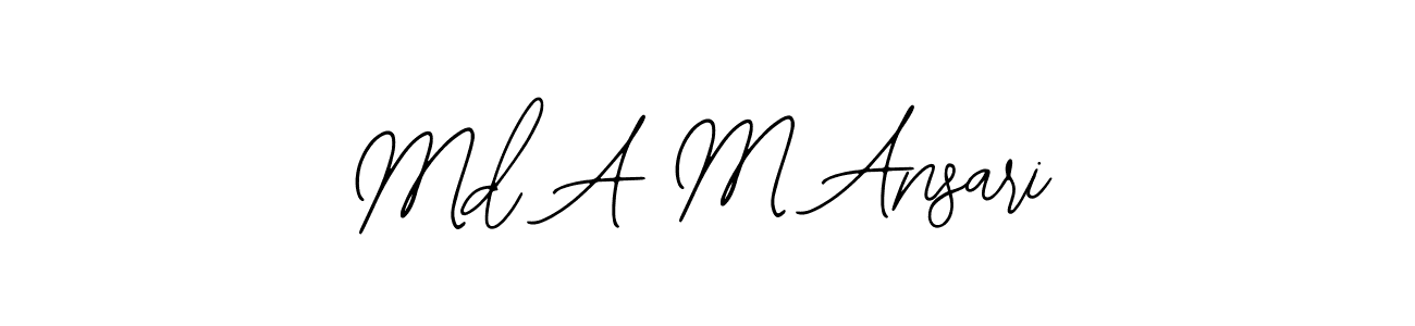 Best and Professional Signature Style for Md A M Ansari. Bearetta-2O07w Best Signature Style Collection. Md A M Ansari signature style 12 images and pictures png