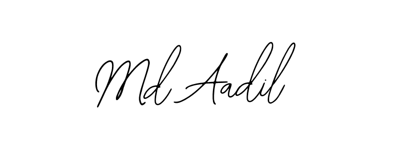 You can use this online signature creator to create a handwritten signature for the name Md Aadil. This is the best online autograph maker. Md Aadil signature style 12 images and pictures png