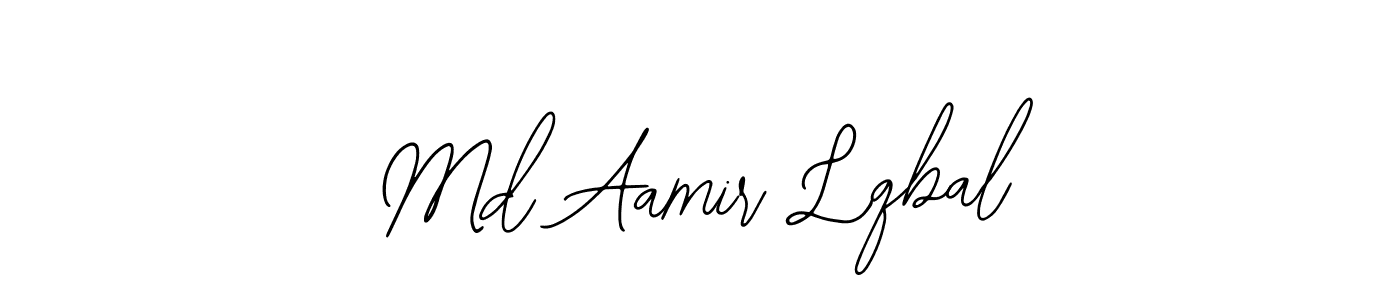 Also we have Md Aamir Lqbal name is the best signature style. Create professional handwritten signature collection using Bearetta-2O07w autograph style. Md Aamir Lqbal signature style 12 images and pictures png