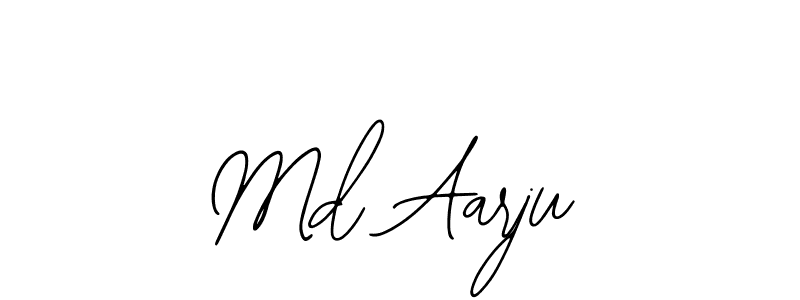 Use a signature maker to create a handwritten signature online. With this signature software, you can design (Bearetta-2O07w) your own signature for name Md Aarju. Md Aarju signature style 12 images and pictures png