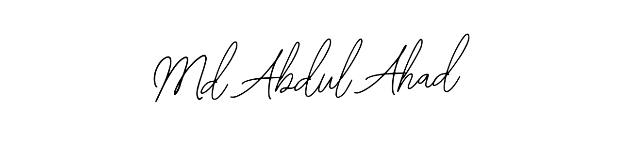 See photos of Md Abdul Ahad official signature by Spectra . Check more albums & portfolios. Read reviews & check more about Bearetta-2O07w font. Md Abdul Ahad signature style 12 images and pictures png
