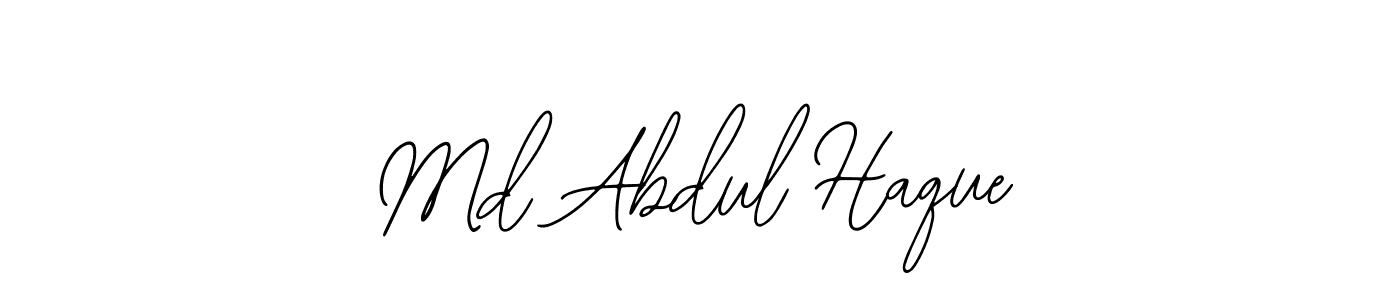 Also You can easily find your signature by using the search form. We will create Md Abdul Haque name handwritten signature images for you free of cost using Bearetta-2O07w sign style. Md Abdul Haque signature style 12 images and pictures png