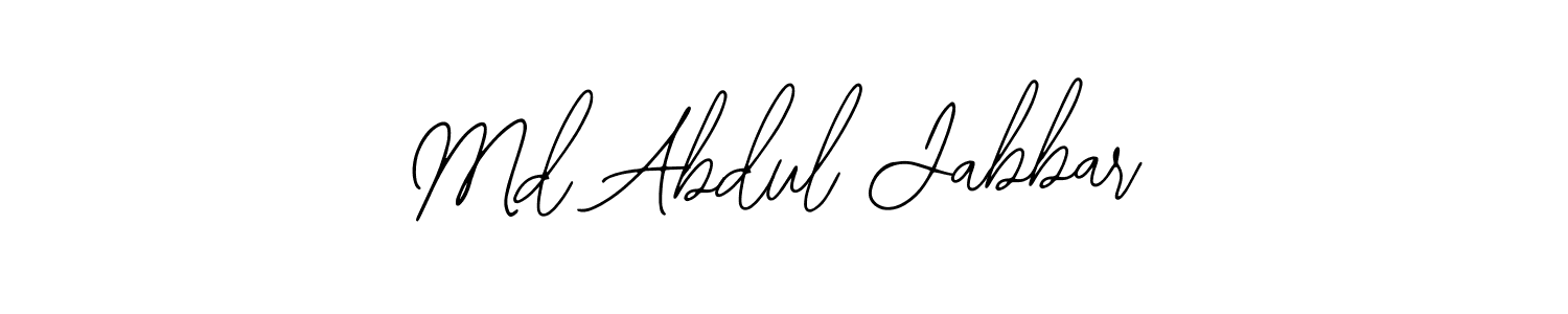 Also You can easily find your signature by using the search form. We will create Md Abdul Jabbar name handwritten signature images for you free of cost using Bearetta-2O07w sign style. Md Abdul Jabbar signature style 12 images and pictures png