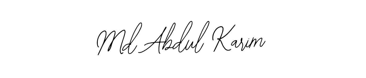 Md Abdul Karim stylish signature style. Best Handwritten Sign (Bearetta-2O07w) for my name. Handwritten Signature Collection Ideas for my name Md Abdul Karim. Md Abdul Karim signature style 12 images and pictures png