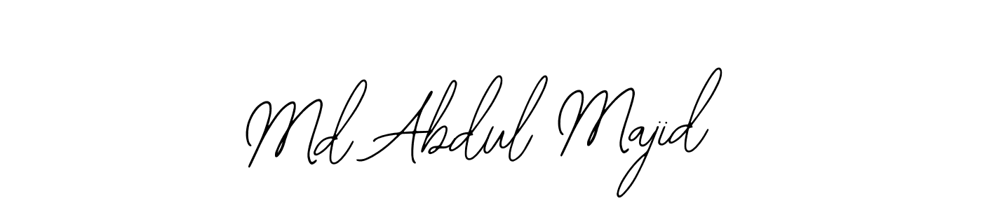 How to make Md Abdul Majid signature? Bearetta-2O07w is a professional autograph style. Create handwritten signature for Md Abdul Majid name. Md Abdul Majid signature style 12 images and pictures png