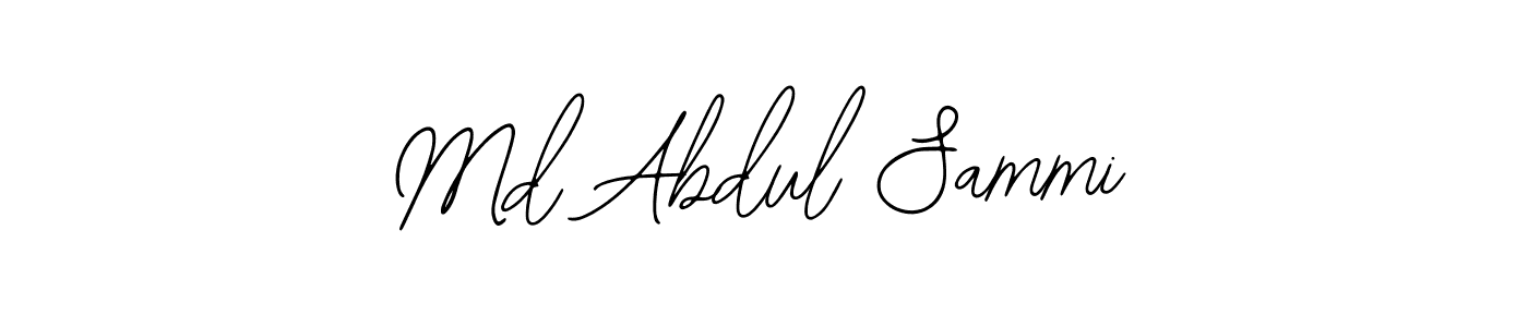 How to make Md Abdul Sammi signature? Bearetta-2O07w is a professional autograph style. Create handwritten signature for Md Abdul Sammi name. Md Abdul Sammi signature style 12 images and pictures png