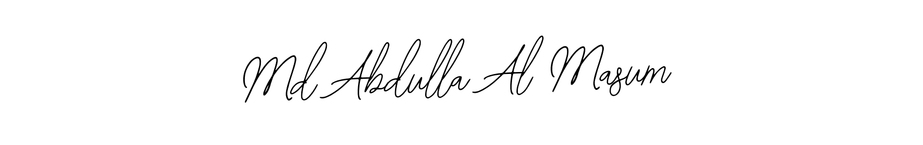 Md Abdulla Al Masum stylish signature style. Best Handwritten Sign (Bearetta-2O07w) for my name. Handwritten Signature Collection Ideas for my name Md Abdulla Al Masum. Md Abdulla Al Masum signature style 12 images and pictures png