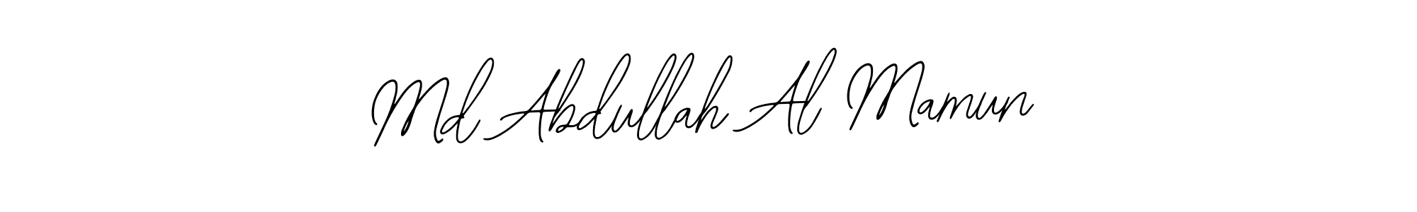 Use a signature maker to create a handwritten signature online. With this signature software, you can design (Bearetta-2O07w) your own signature for name Md Abdullah Al Mamun. Md Abdullah Al Mamun signature style 12 images and pictures png