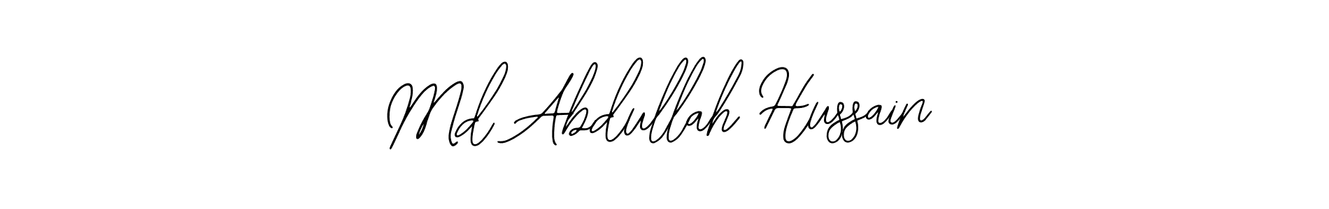 Create a beautiful signature design for name Md Abdullah Hussain. With this signature (Bearetta-2O07w) fonts, you can make a handwritten signature for free. Md Abdullah Hussain signature style 12 images and pictures png