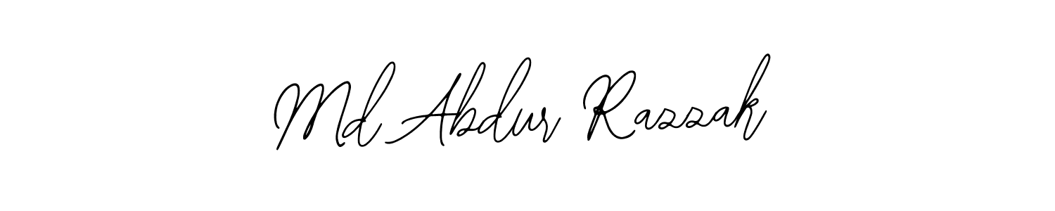 The best way (Bearetta-2O07w) to make a short signature is to pick only two or three words in your name. The name Md Abdur Razzak include a total of six letters. For converting this name. Md Abdur Razzak signature style 12 images and pictures png